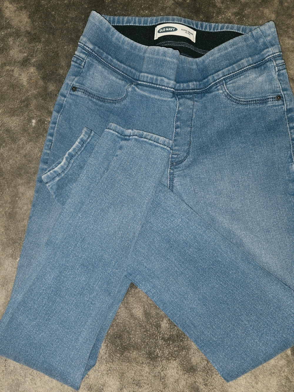 Old Navy Small/Petite Light Blue Women's Jeans👖 - Stretch Pull-On Slim Fit